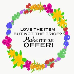 REASONABLE OFFERS CONSIDERED!