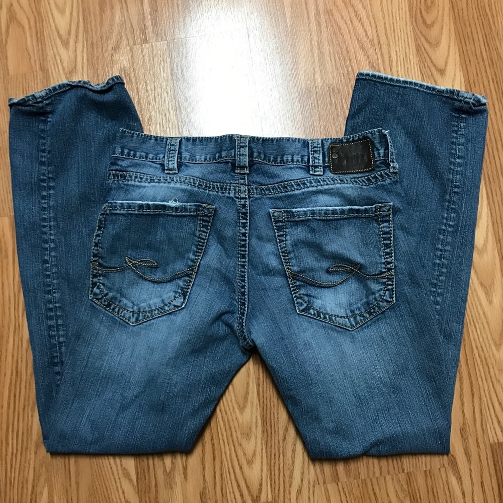 Men's Silver Grayson Straight