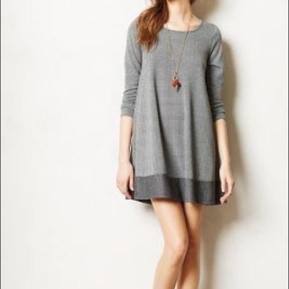 Anthropologie swing dress sz M