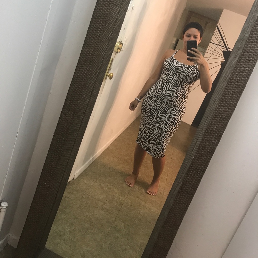 Zebra Maxi Dress