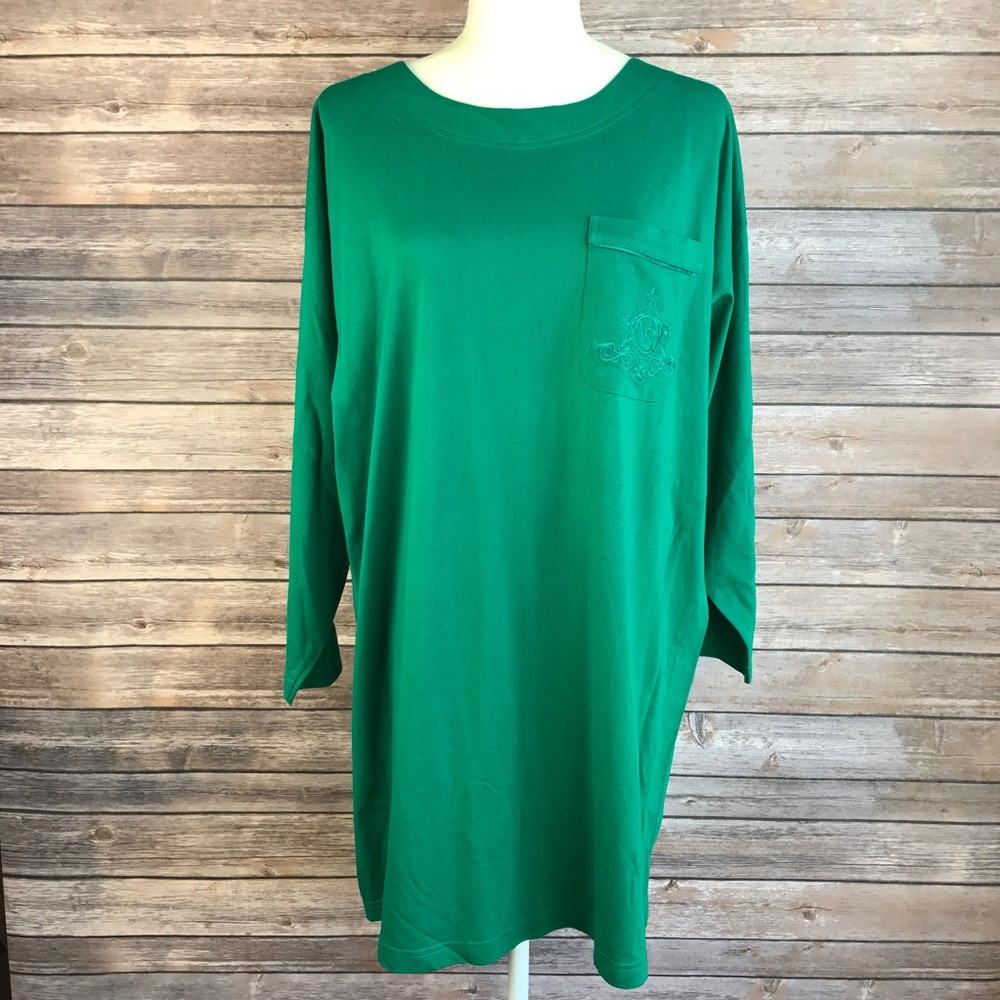 Victoria's Secret Monogram Pocket Nightshirt