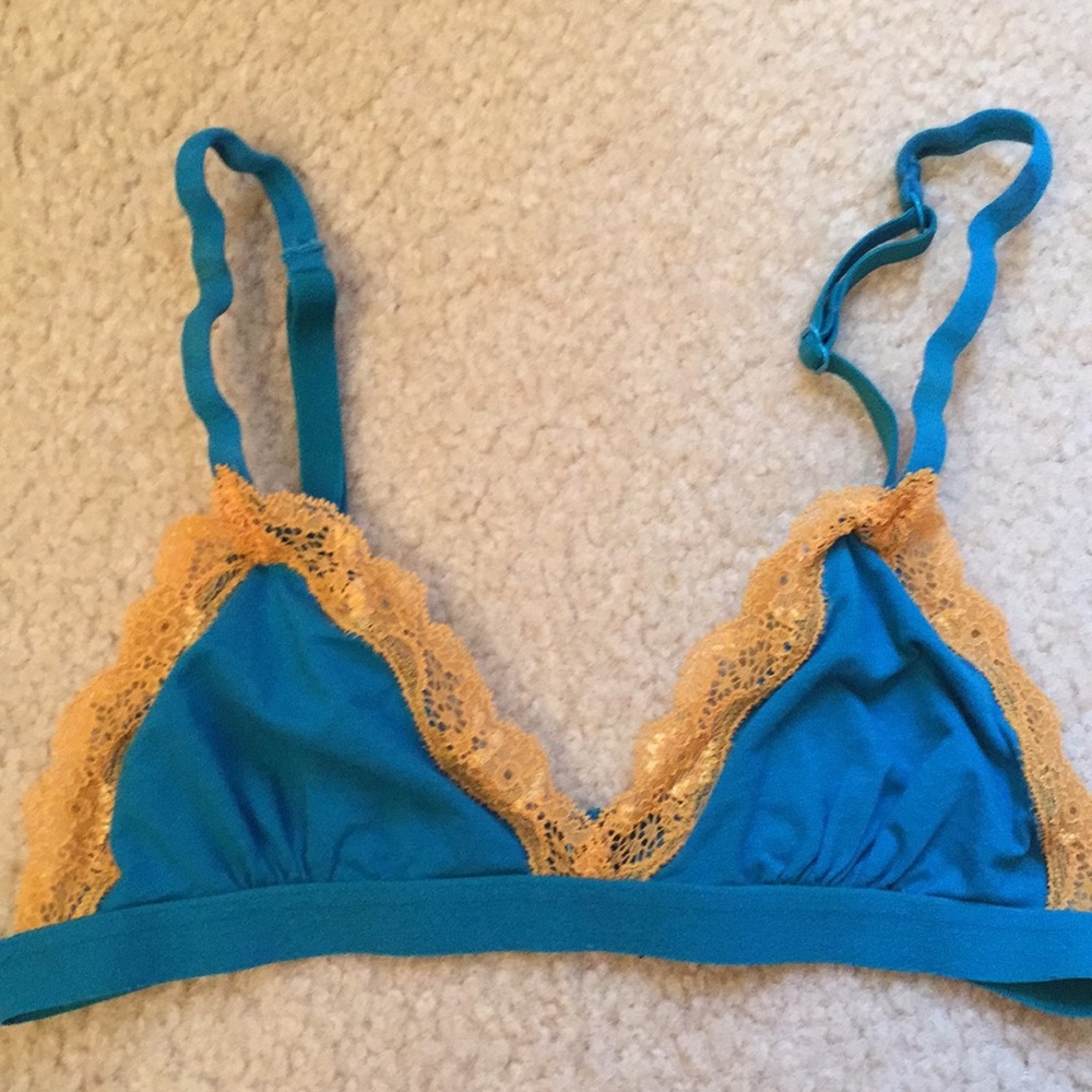 Feminine Teal Cosabella bralette XS