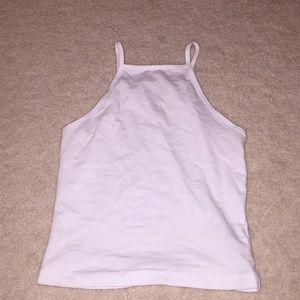 White crop top