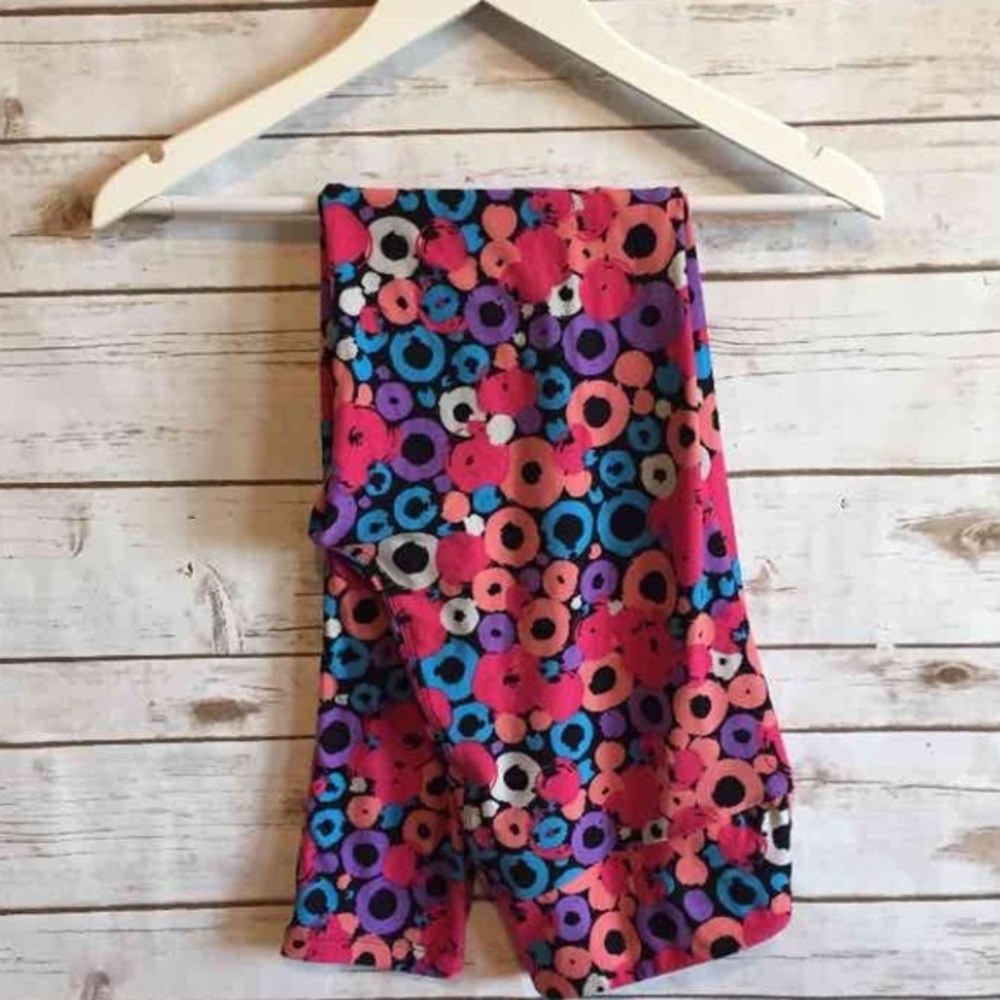 Lularoe Artsy Circle Leggings OS