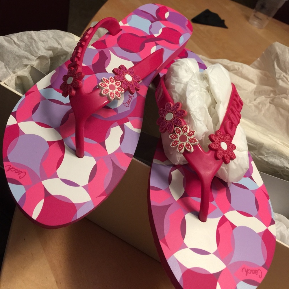 Coach Kerrie jelly/prnt Sandles