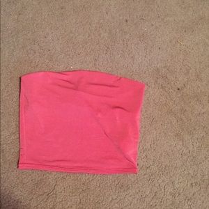 Silence and Noise Pink Tube Top