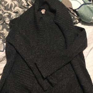 Big cozy cardigan