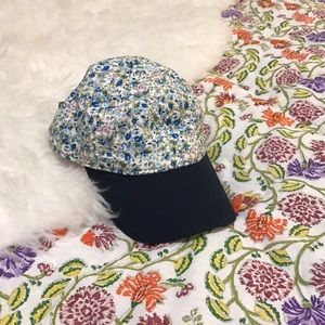 Floral J Crew Cap
