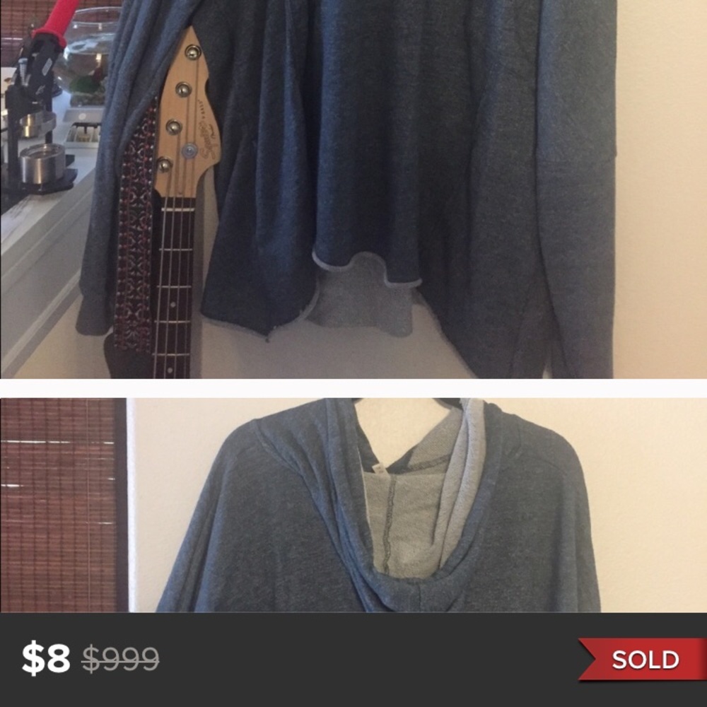 New listing of RVCA hoodie for bundle (: