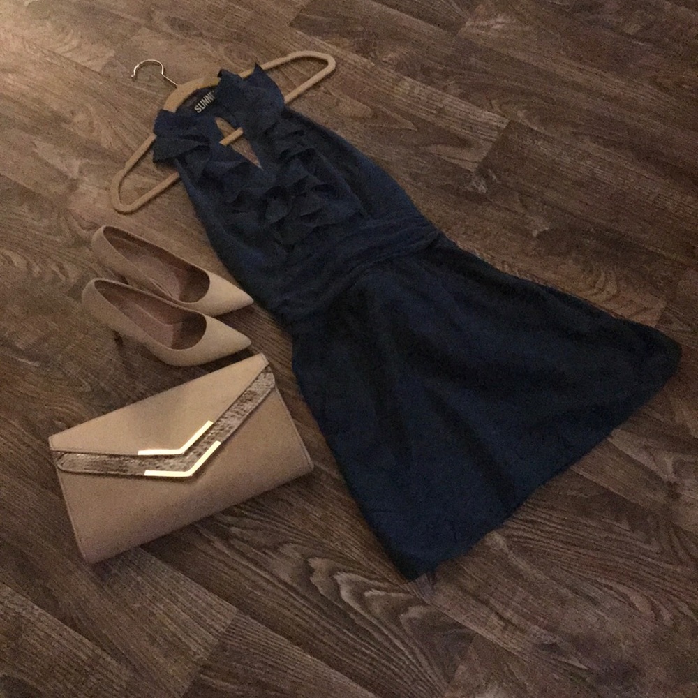 Navy Sunner Dress