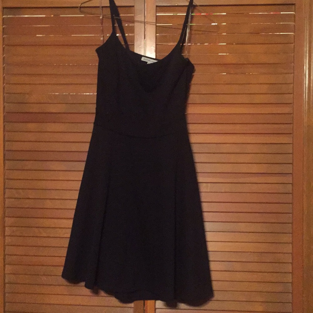 Little Black, Open Back Dress!