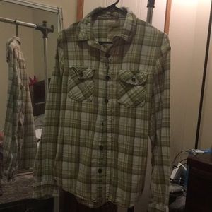 A used plaid shirt