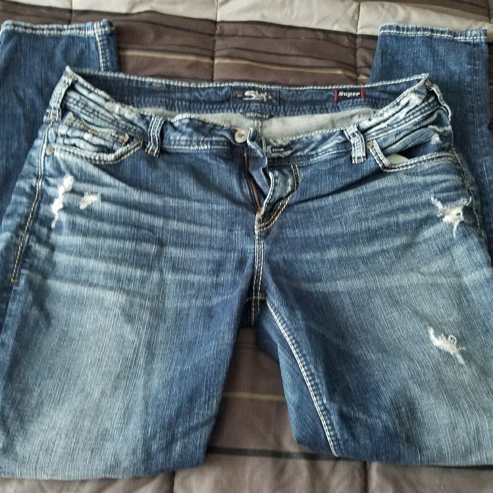 34" waist Silver Jeans