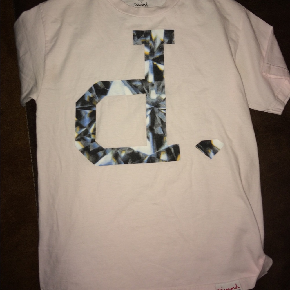 Diamond Supply Co. Light Pink (Shine)RARE  T-Shirt