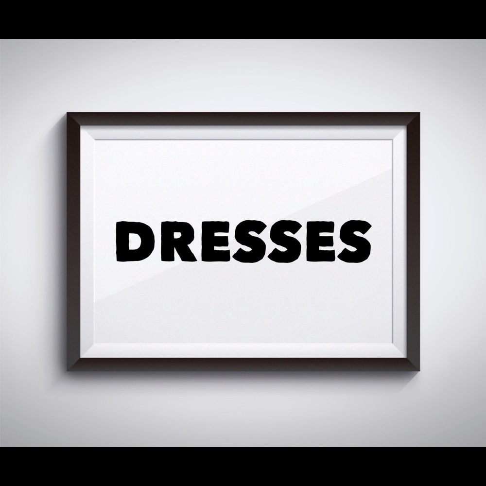 DRESSES 🥂
