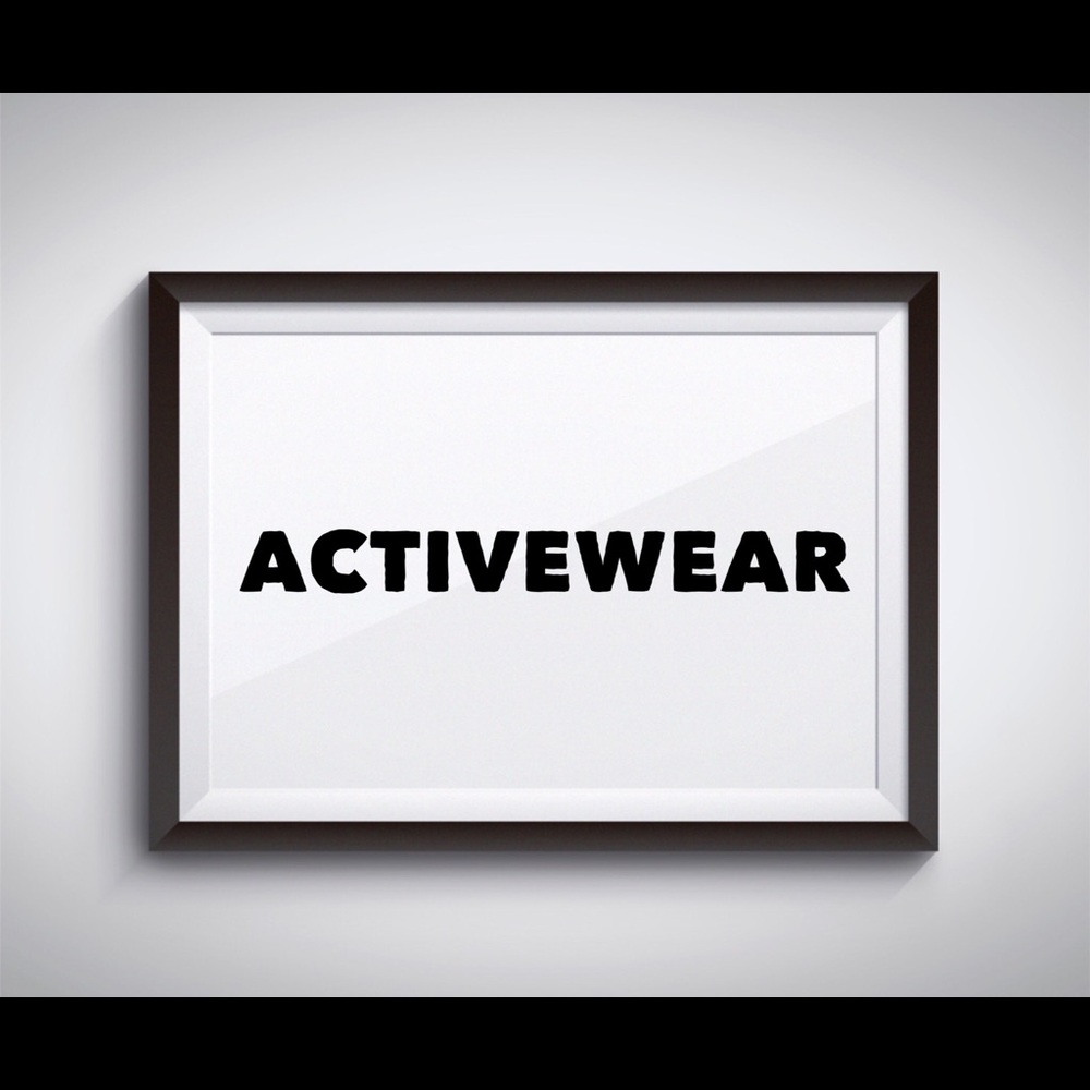 ACTIVEWEAR 🥂