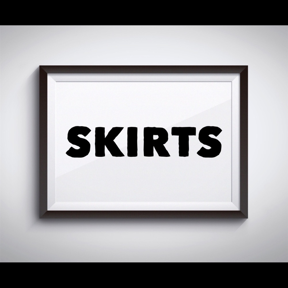 SKIRTS 🥂