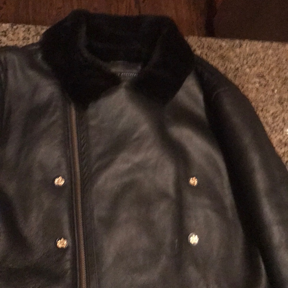 Black custom lamb skin Shabazz brothers