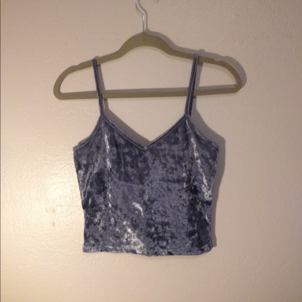 Blue Velvet Tank Top