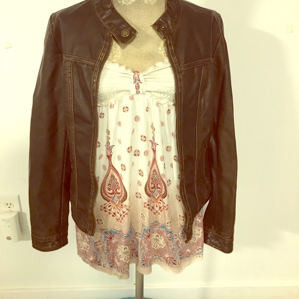 American Rag Printed tube top