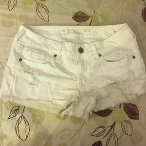 White American Eagle Outfitters Jean Shorts