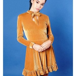 Velvet Valfre skater dress 💕