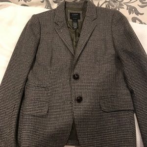 Jcrew schoolboy houndstooth blazer