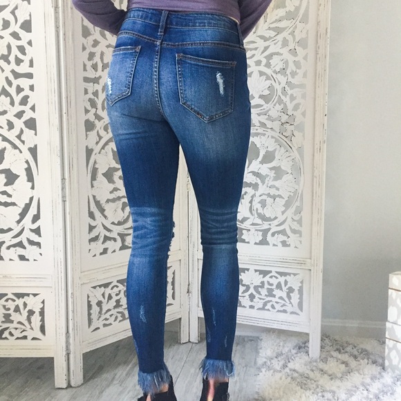 Distressed Denim Jeans - Picture 5 of 8