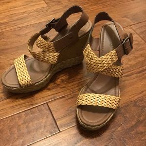 Tan Wedges