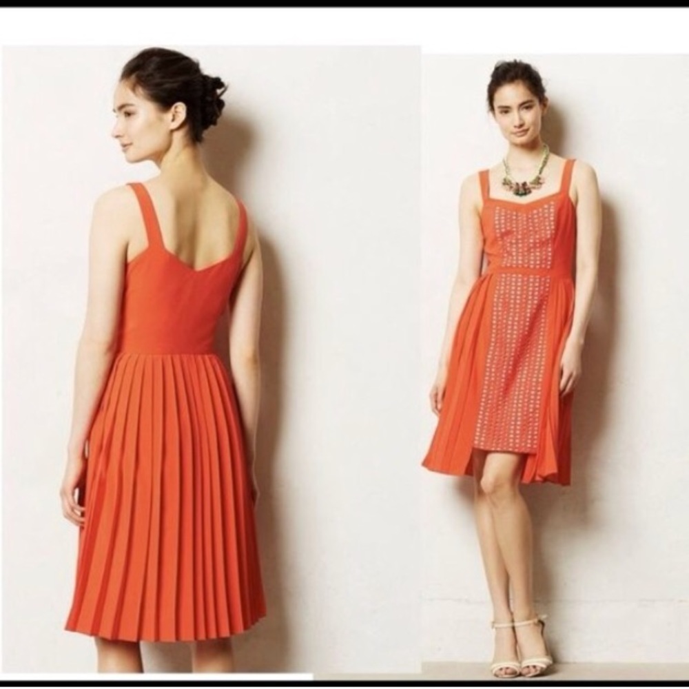 Red Vessel by Anthropologie dress