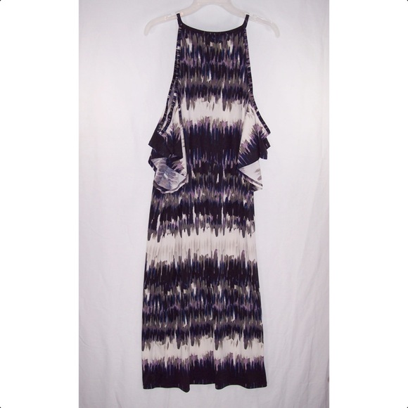 NEW Cato 18/20 Cold Shoulder Tie Dye Dress - Picture 7 of 8