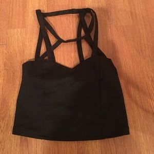 Black Crop Top