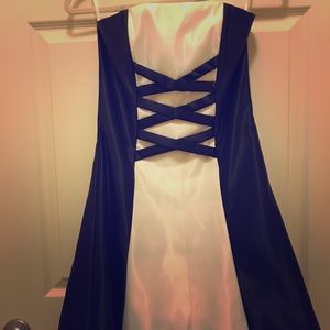 Jessica McClintock size 5 strapless party dress