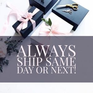 SHIPPING | Always Same day or Next