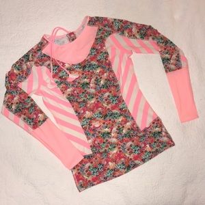 Floral lululemon top