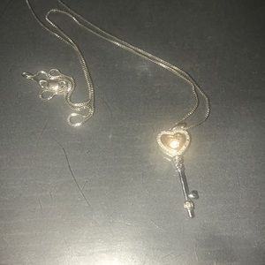 Kay jewelers heart key necklace