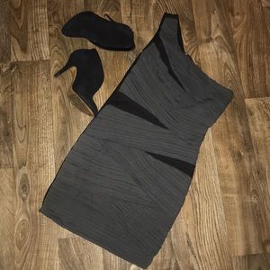 Grey/Black Cocktail Dress