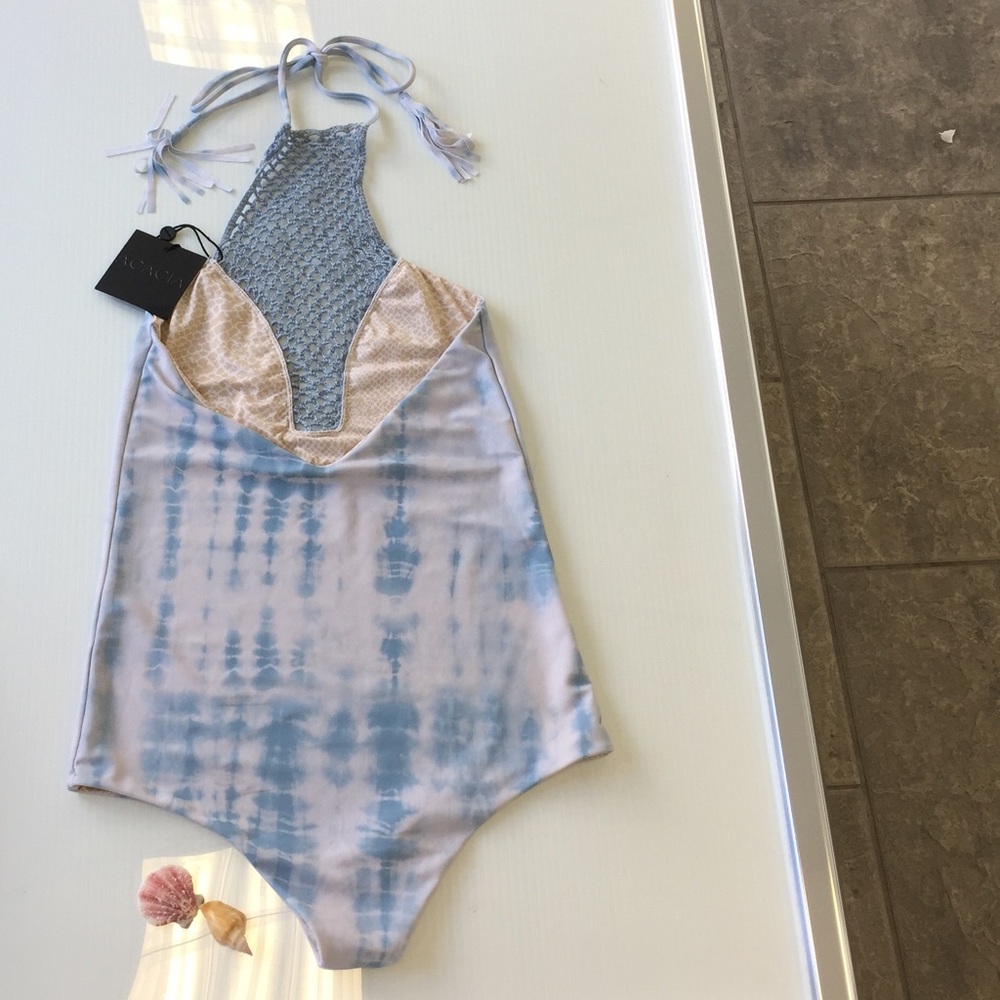 ACACIA SWIMWEAR TEAHUPOO ONE PIECE BIKINI SHIBORI - Picture 2 of 2