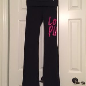 Victoria's Secret PINK Foldover Waist Yoga Pant