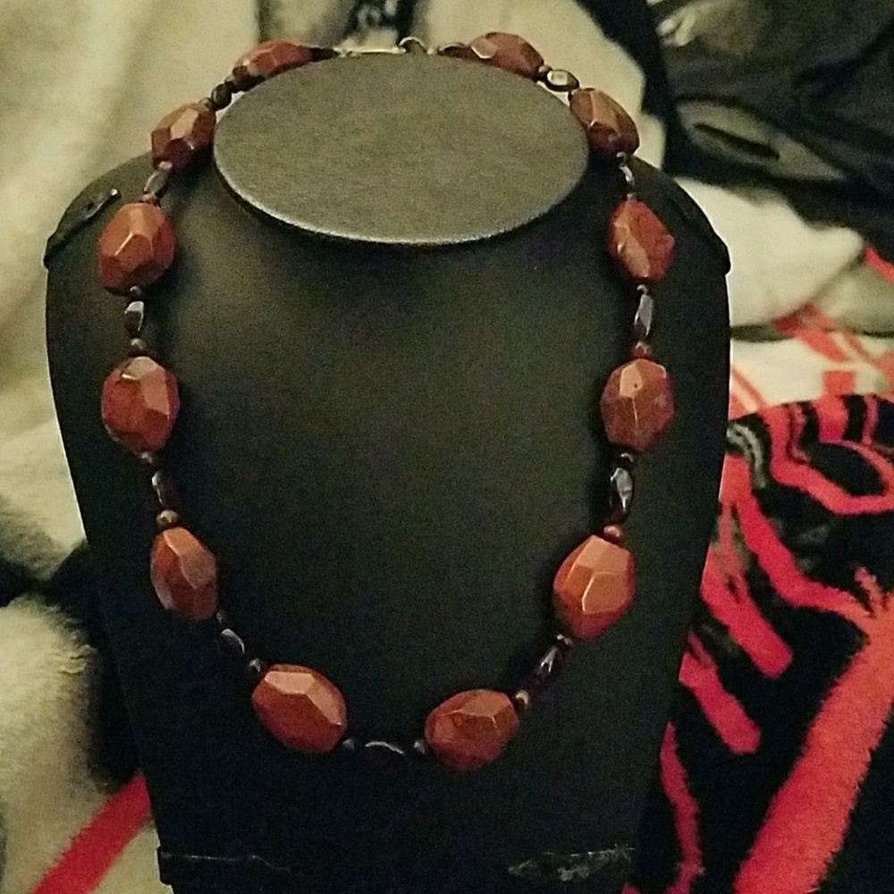 Stone Beaded Necklace