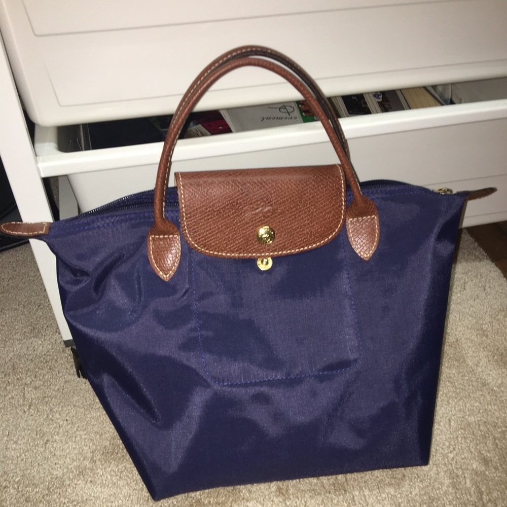 Longchamp Le Pliage Tote Small with Short Handles