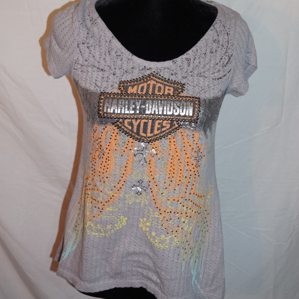 HARLEY DAVIDSON WOMENS  BLOUSE