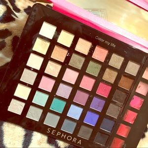 Sephora eyeshadow and lipgloss