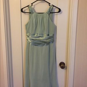 Davids bridal bridesmaid dress: size 4, meadow