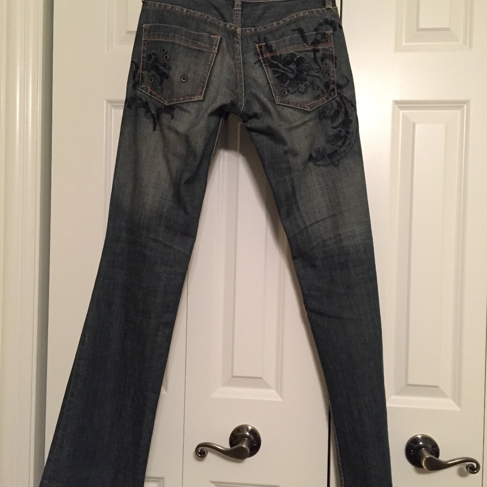French Connection Embroidered Jeans