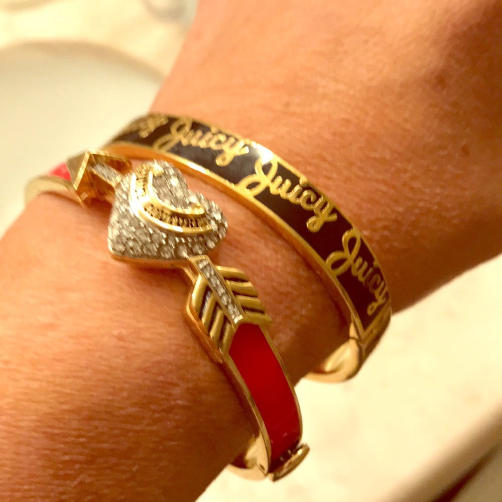 Juicy Couture bangle bracelets