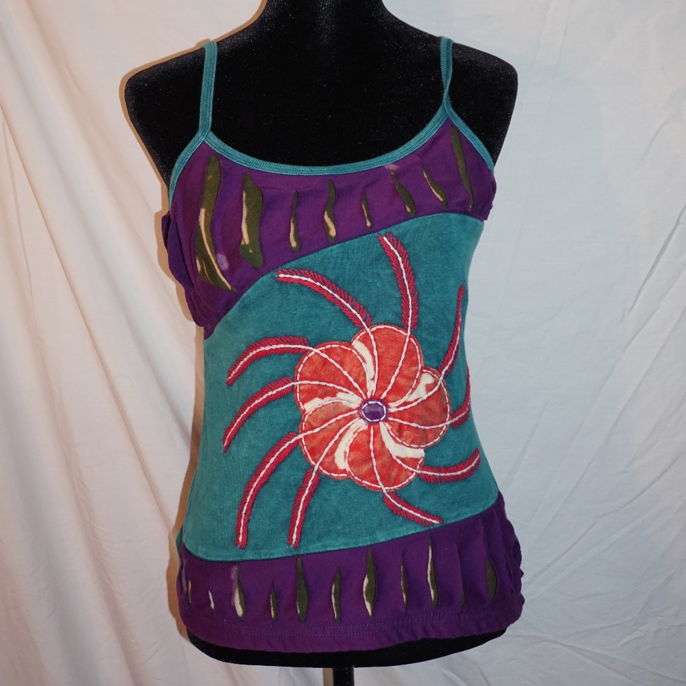 HIPPIE FUN LOVING TANK TOP