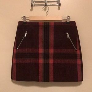 NWT Gap plaid mini skirt. Size 4