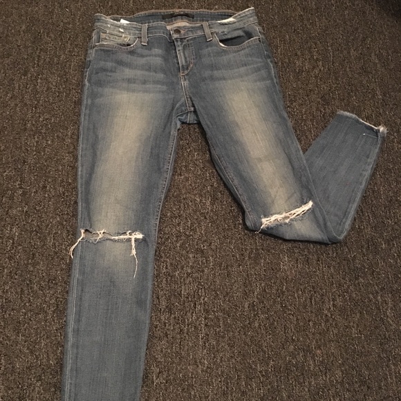 JOE'S blondie ripped ankle skinny jeans - Picture 3 of 8