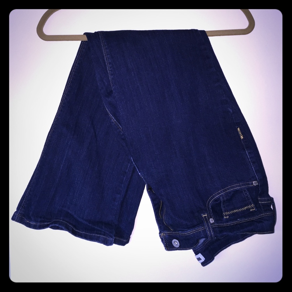 Levi's 515 Boot Cut Size 12 Short Dark Wash